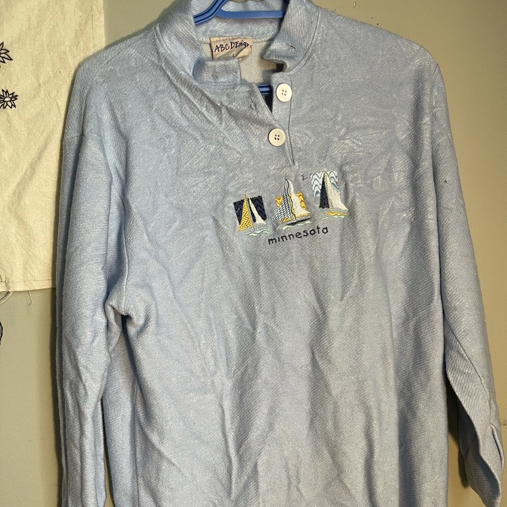 Vintage Cottagecore Minnesota Grandma Sweater
